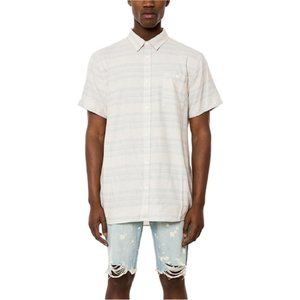 Jaywalker Men's Striped Flannel Shirt, Size Medium Retail $35.00